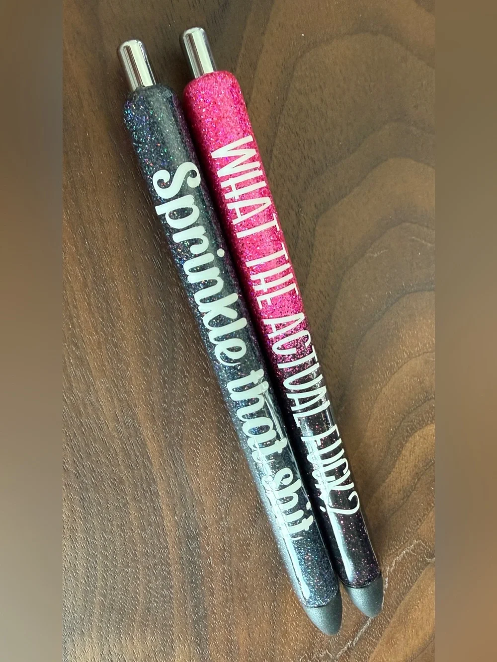 Snarky Fuckery Glitter Pens - custom - personalized - fun gifts